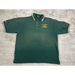 Jonathan Corey Polo Shirt Mens 2XL Green F/A-18 Hornet Cecil Field Team Military